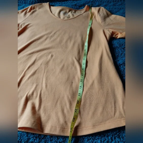 Denim&Co set of 3 Perfect Jersey v-neck elbow sleeve tops Medium - Picture 7 of 8